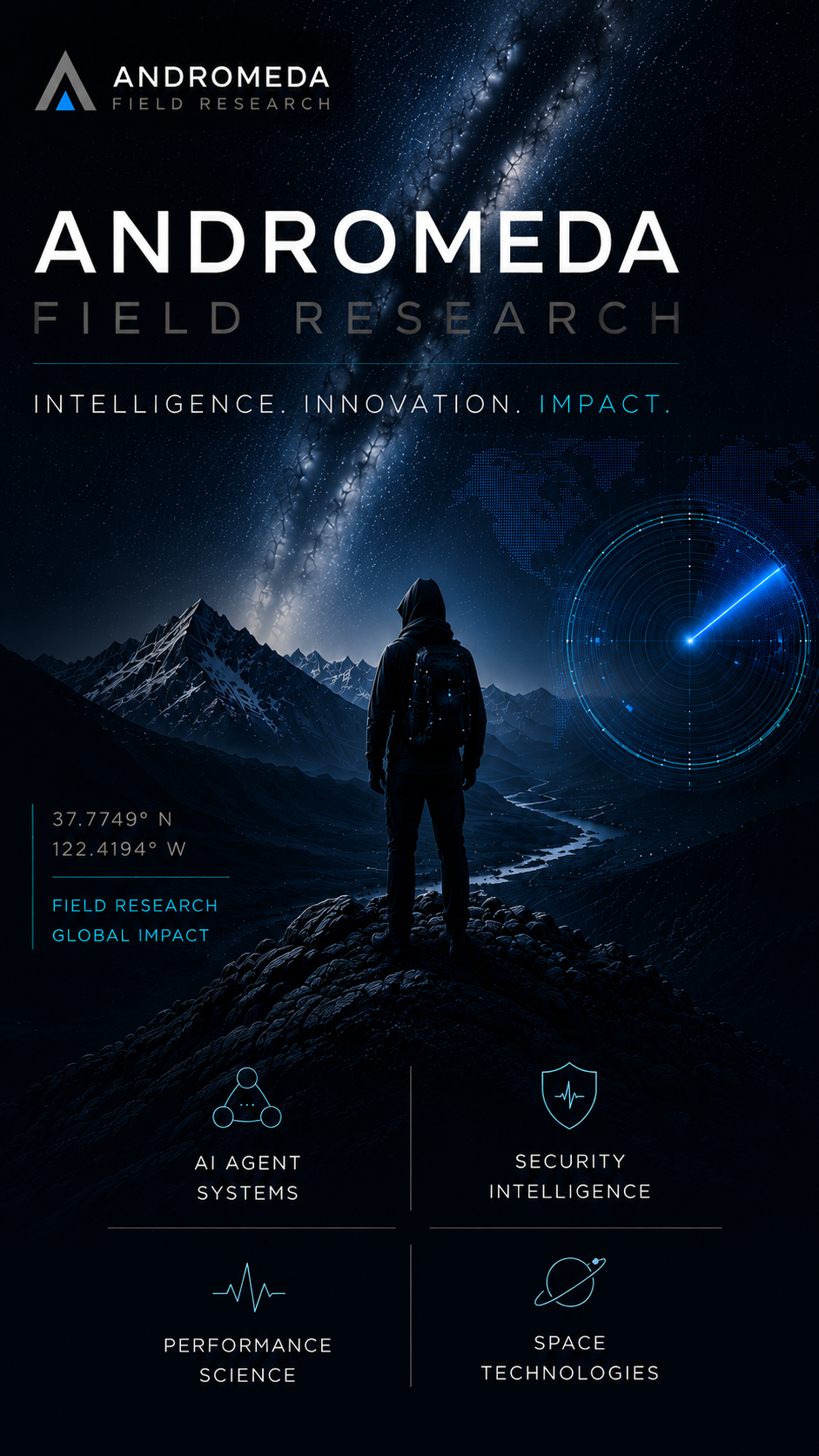Andromeda Field Research. Intelligence. Innovation. Impact.